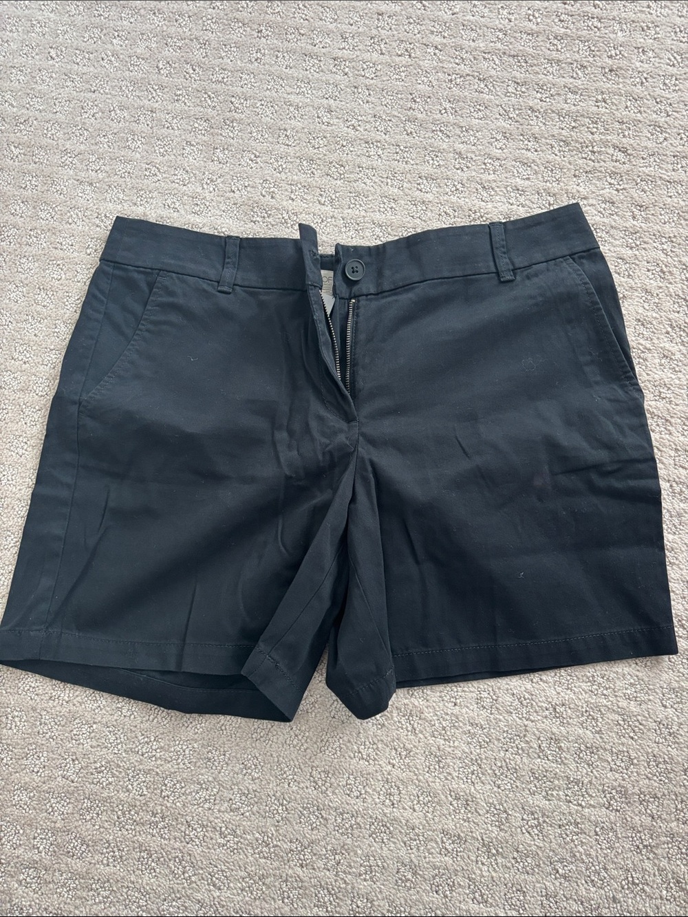 LOFT Black Women's Tailored Bermuda Shorts